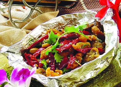 蒜香羊肉