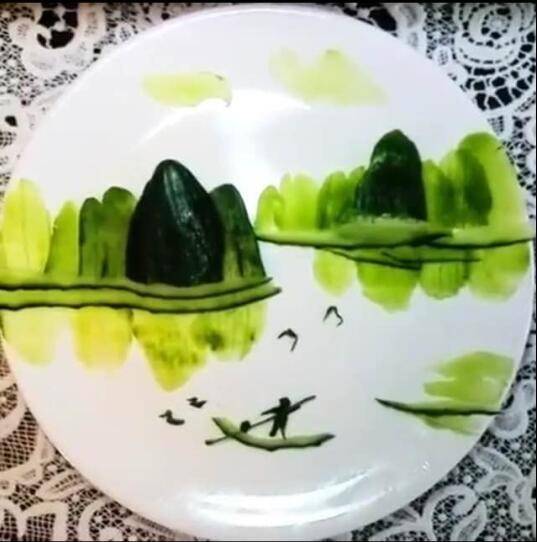 看盘：山水风光