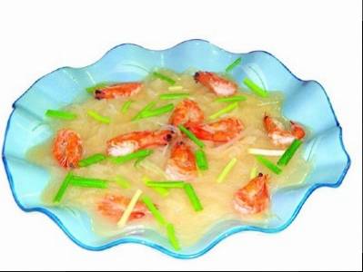 萝卜丝烩鲜虾