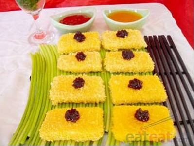 黄金酥羊肉