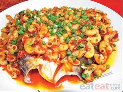 意粉麻婆鱼头