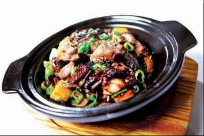 回笼蒸峨眉山熏土鸭