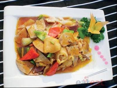 酱烧羊杂