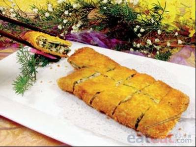 香椿豆腐包