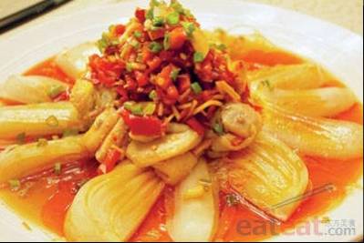 剁椒仔鸡娃娃菜