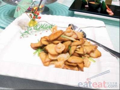 杏鲍菇炒虾仁