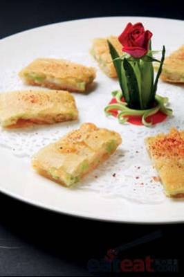 酥炸小棠菜