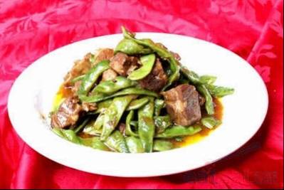 压锅排骨豆角