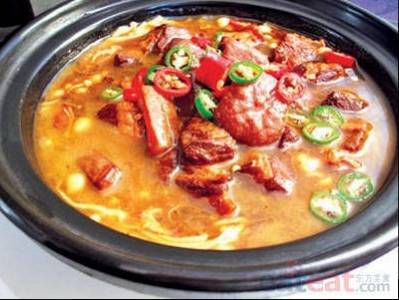 野山菌煲济南烧肉