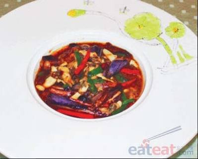 茄子皮烧蛏子
