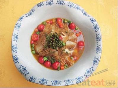 酸辣牛肚