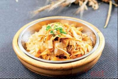 炒荞面煎饼