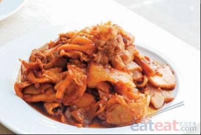 肉炒辣白菜