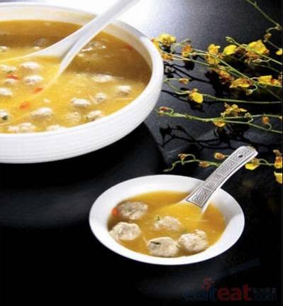 野菜丸子烩小米