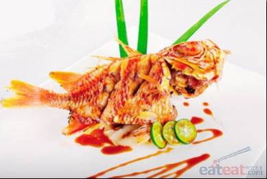 煎封金鳞鱼