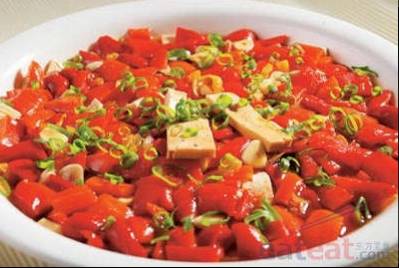 剁椒秘制豆腐