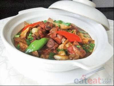 排骨烧豆腐
