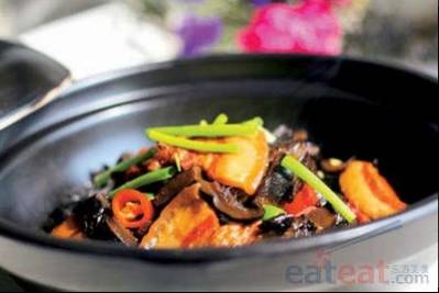 虎掌菌焖花猪肉
