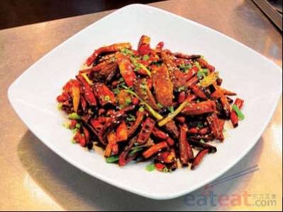 干煸腊牛肉