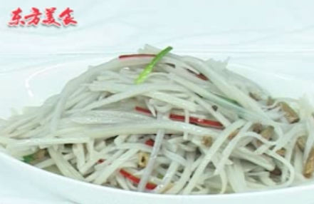 卜豆角炒藕丝
