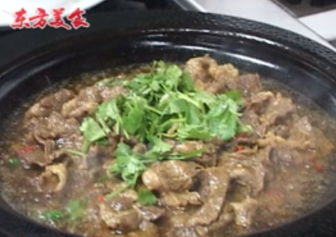 堂灼雪花牛肉