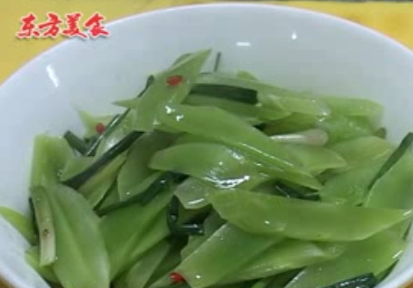 苕头炒莴笋