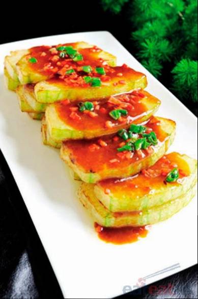 肉粒烧汁冬瓜