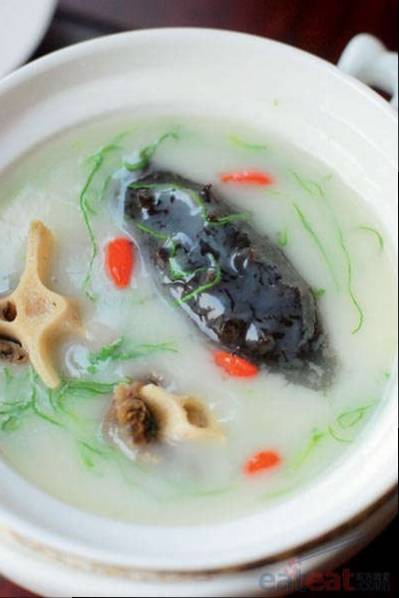 牛尾炖海参