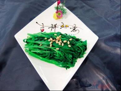 清炒菜松子罗布麻