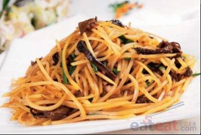 榛蘑土豆丝