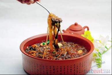 肉末紫菜煨粉条