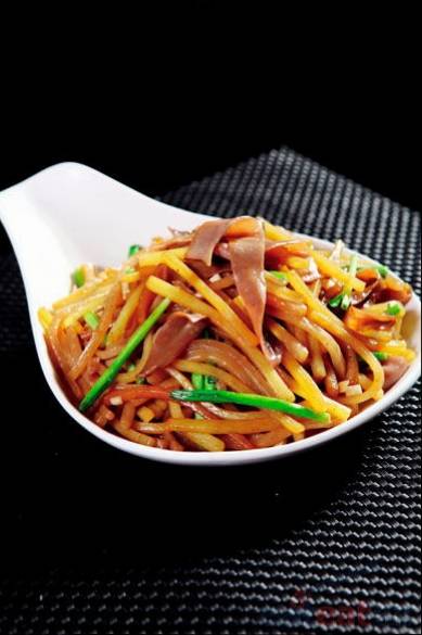 头豆条炒海肠