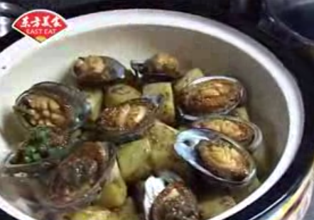 鹅肝酱焗鲍仔