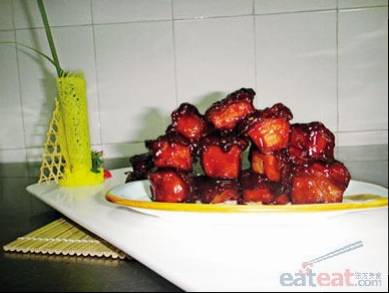 秘制酱香鳄鱼肉