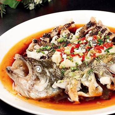 三色富贵鲈鱼