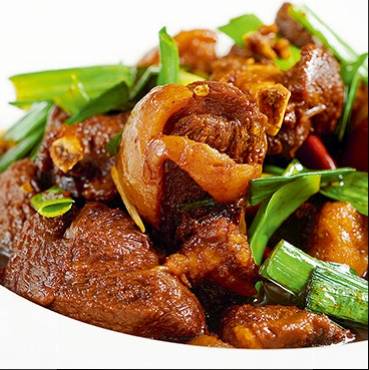 红烧崇明白山羊