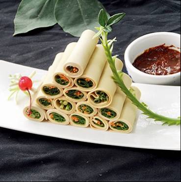 香酱腐皮卷