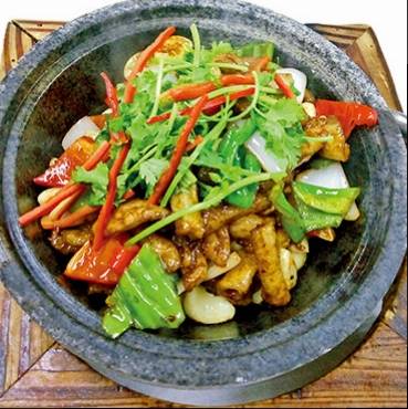 石锅啫啫爽肉筋