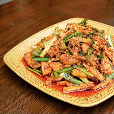 凉拌土鸡