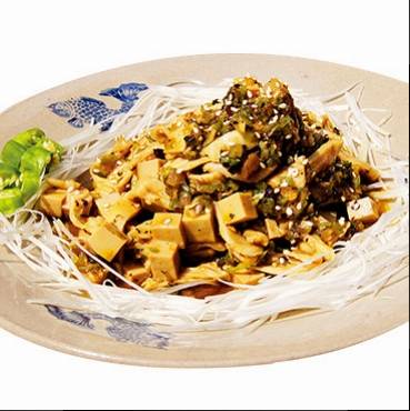 清炒青城山野笋