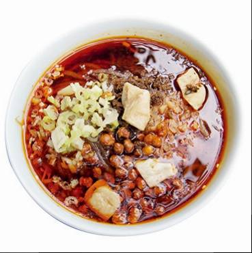 手工酸辣肥肠粉