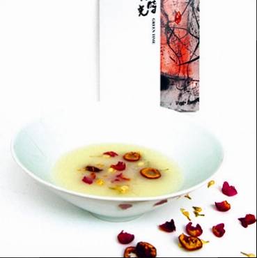 牡丹茉莉山楂面汤