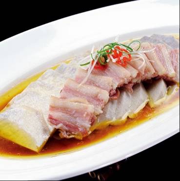 风肉蒸奉化芋头