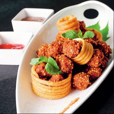 小丸子配老北京馓子