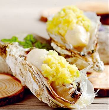 姜汁蒸韩国新真蚝