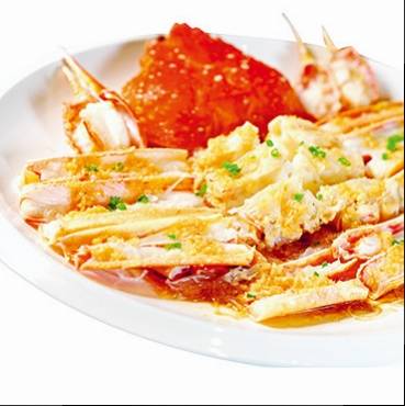 蒜蓉粉丝蒸板蟹