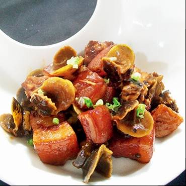 海荸荠烧五花肉