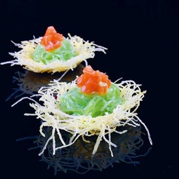 芥辣翡翠三文鱼