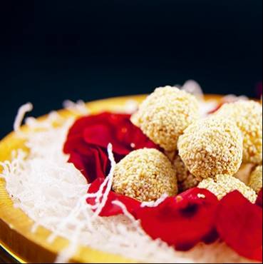 汁香拔丝山芋球