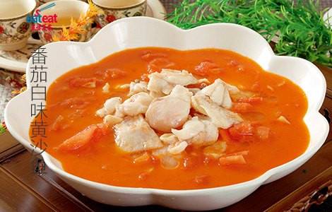 番茄白味黄沙鱼